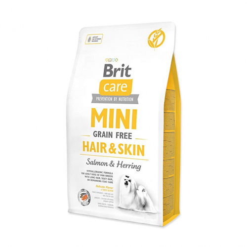 BRIT CARE MINI GRAIN FREE HAIR & SKIN 2 kilos