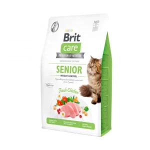 BRIT CARE CAT GRAIN-FREE SENIOR WEIGHT CONTROL 2 kilos