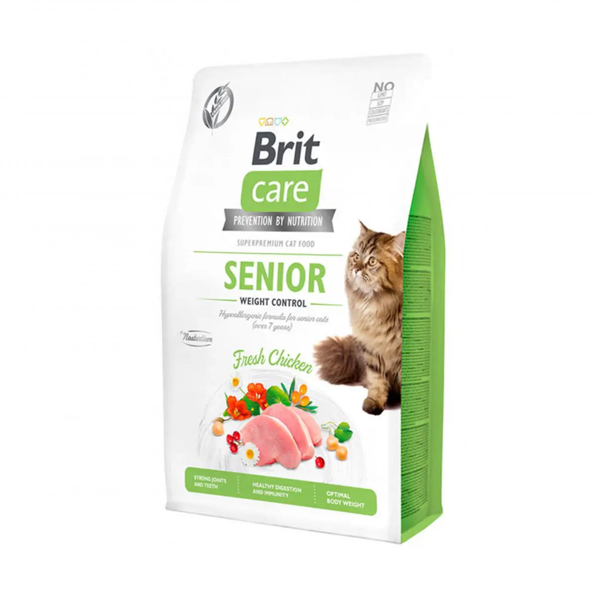 BRIT CARE CAT GRAIN-FREE SENIOR WEIGHT CONTROL 2 kilos