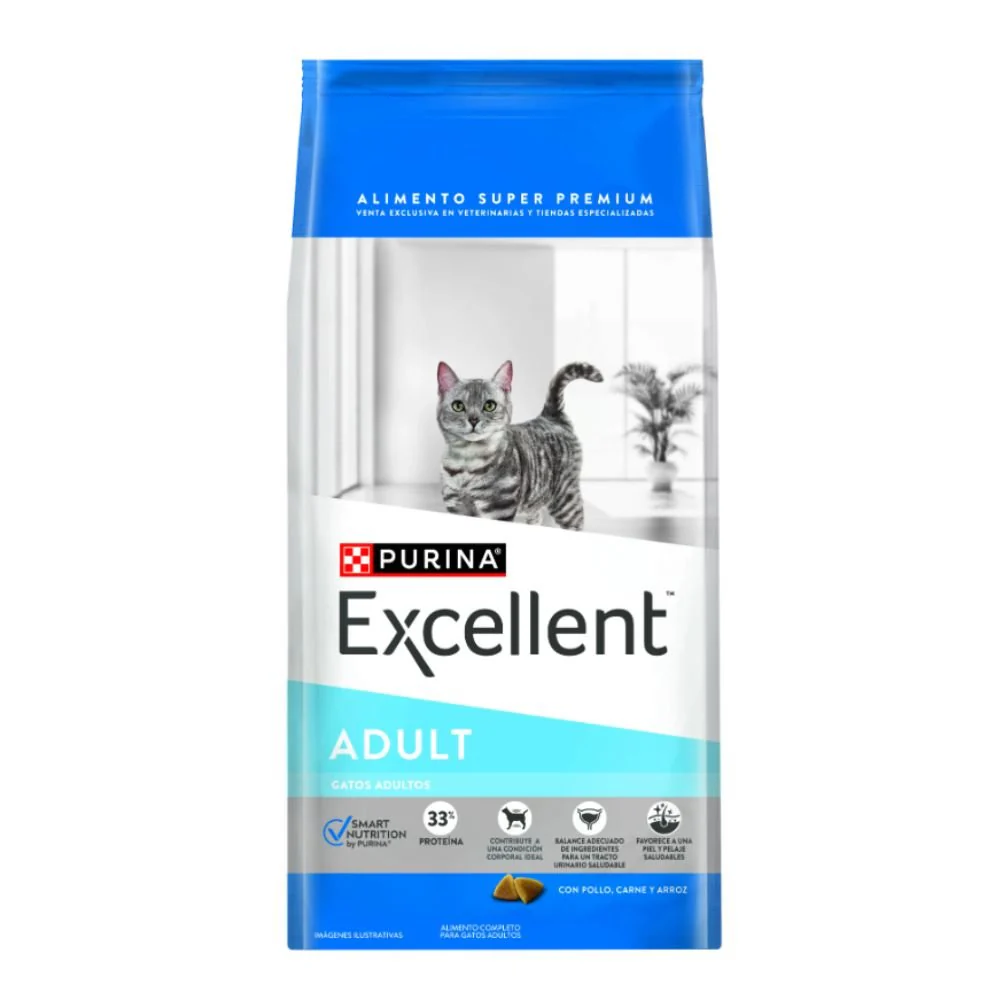 PURINA® EXCELLENT™ GATO ADULTO 7.5 kilos