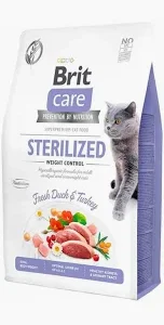 BRIT CARE CAT GRAIN-FREE STERILIZED WEIGHT CONTROL 2 kilos