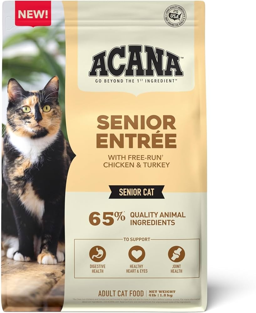 ACANA SENIOR ENTREE GATO 1.8 kilos