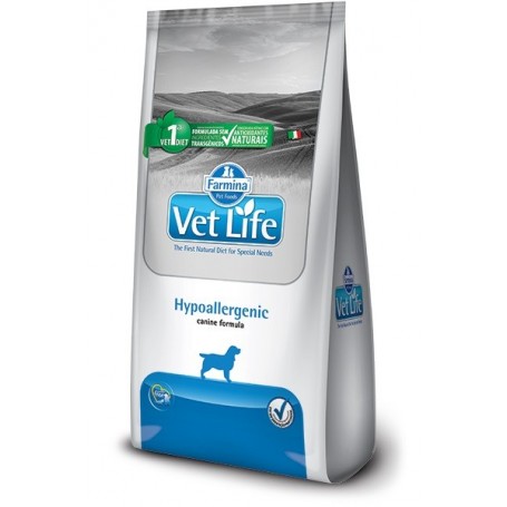 VET LIFE DOG HYPOALLERGENIC 2 kilos