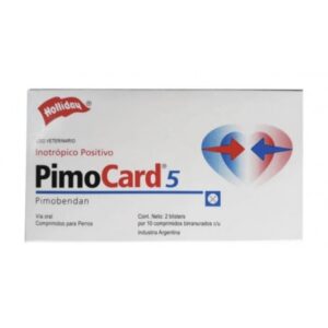 Pimocard Pimobedan 5 mg X 20 Comprimidos