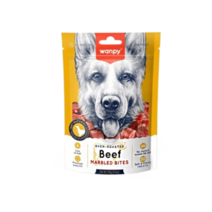 Wanpy Snack Jerky Dog Marbled Beef – 100g