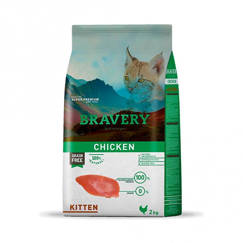 Bravery Chicken Kitten 2 kilos