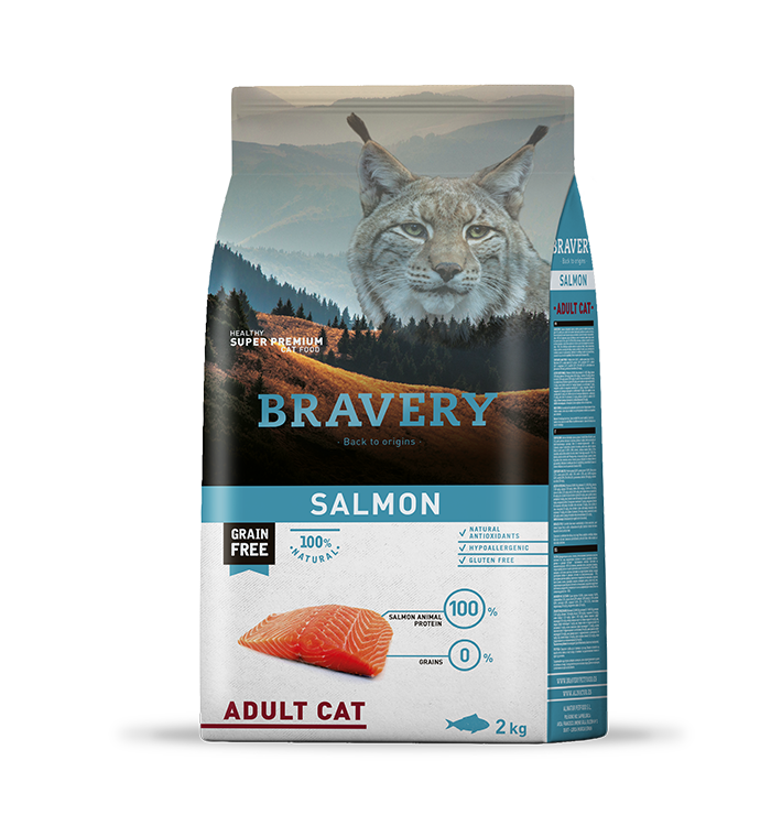 Bravery Salmon Adulto 2 kilos