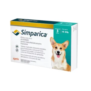 SIMPARICA 40 MG - 10-20 KG - 3 COMPRIMIDOS