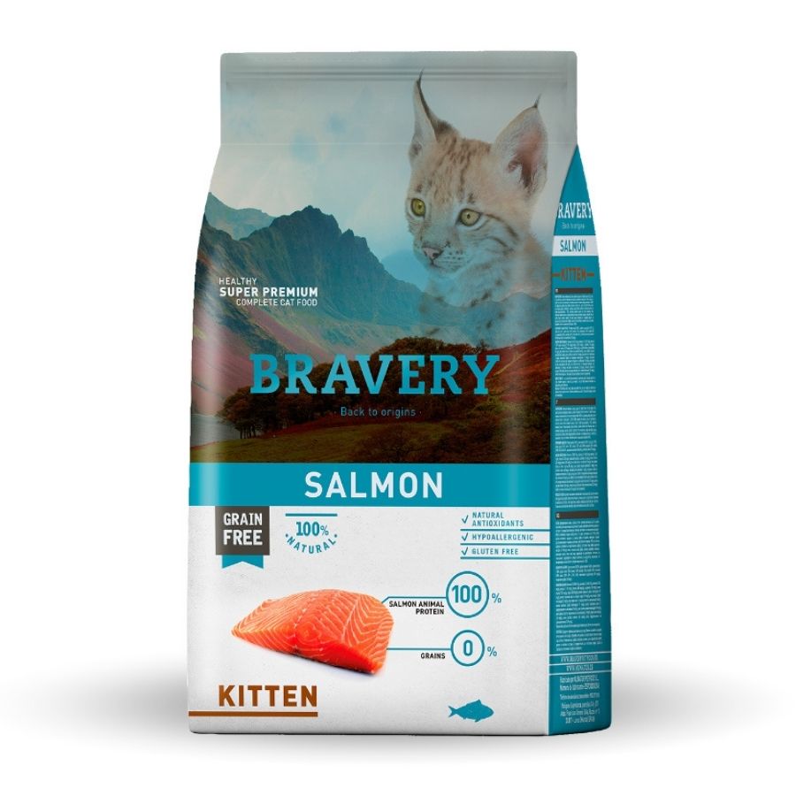 Bravery Salmon Kitten 2 kilos