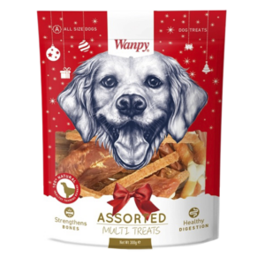 Wanpy Jerky Assorted Multitreats – 300 GR