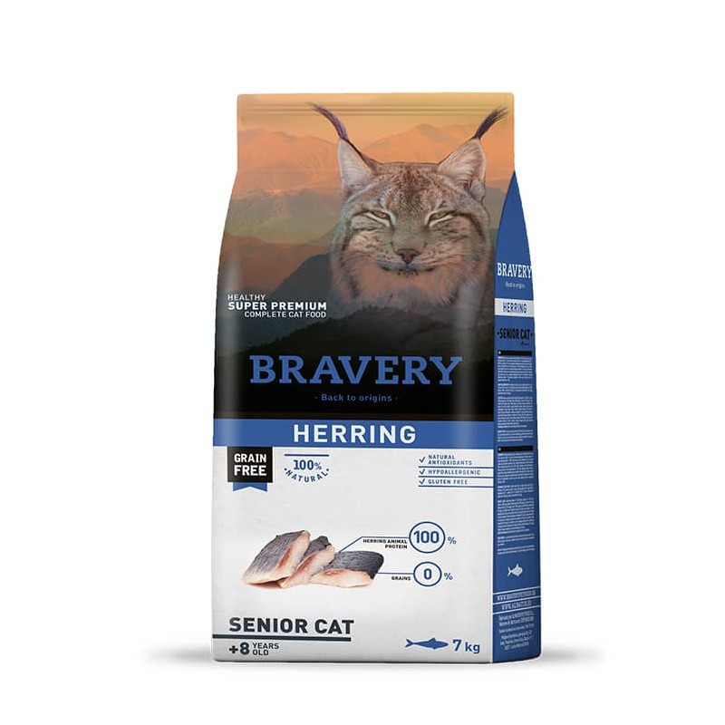 BRAVERY - HERRING SENIOR CAT 7 kilos