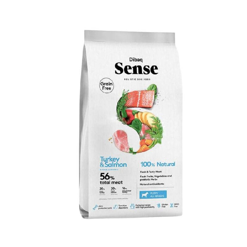 DIBAQ SENSE SALMÓN PARA PERRO ADULTO 12 KG