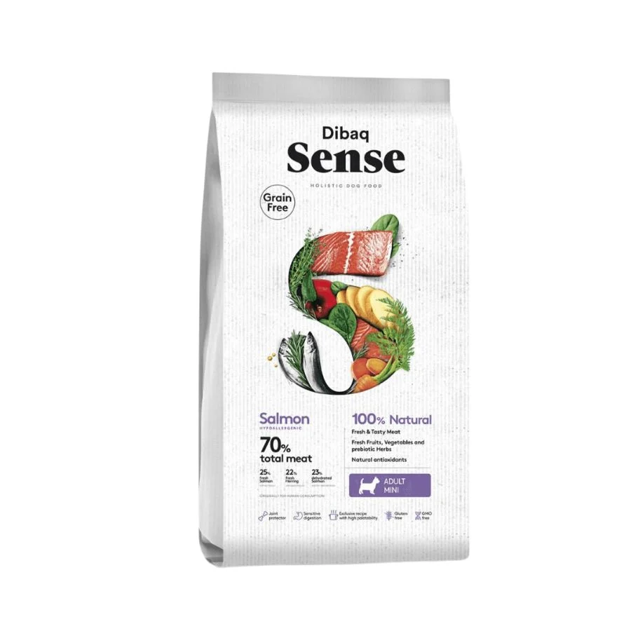 DIBAQ SENSE ADULTO SALMON MINI 2KG
