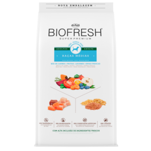 BIOFRESH PERRO ADULTO RAZAS MEDIANAS 3 KILOS