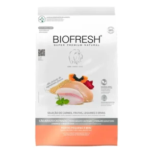 BIOFRESH PERRO CASTRADO RAZAS PEQUEÑAS Y MINI 3 KILOS